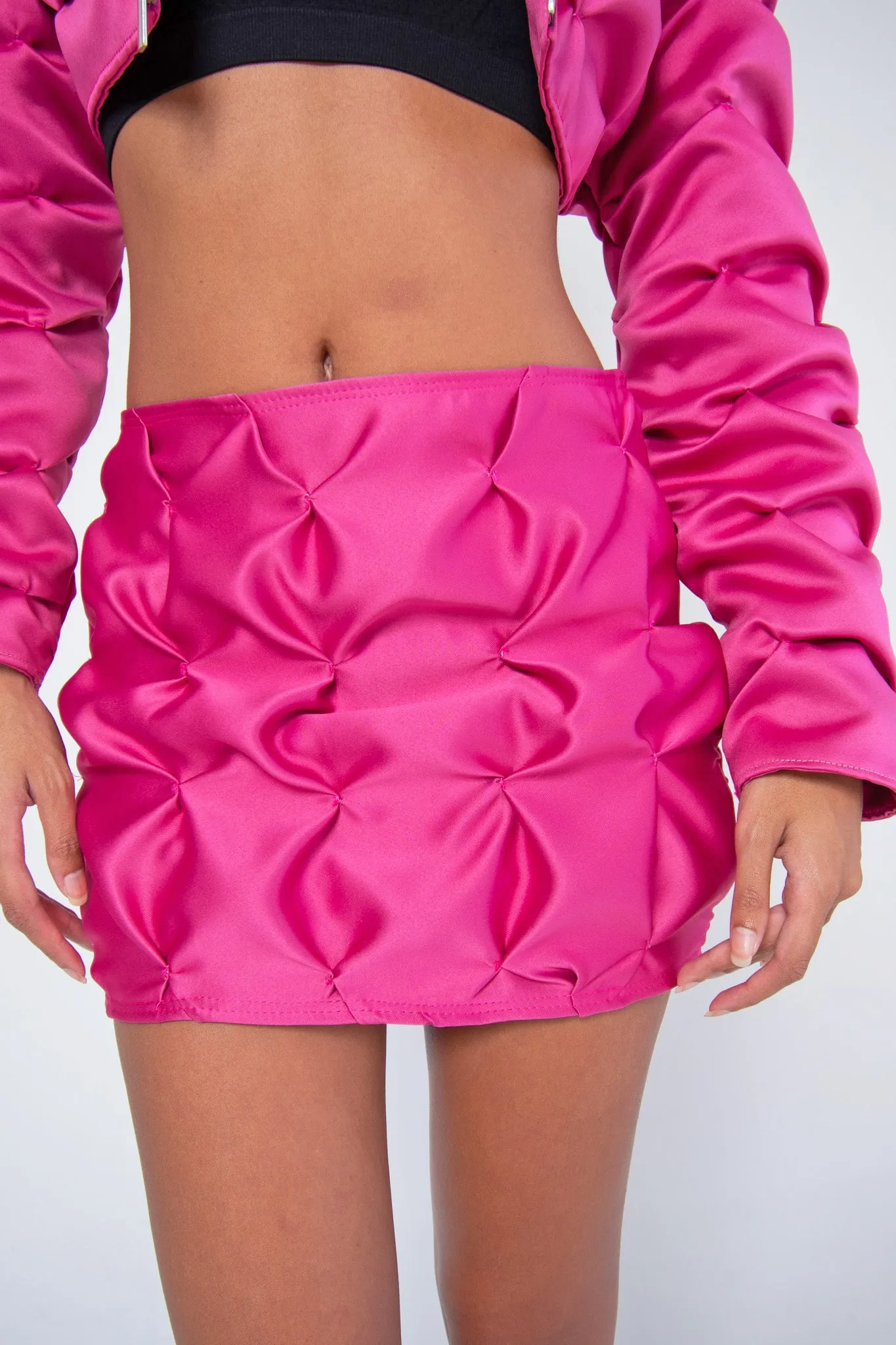 FLUIDITY PINK SKIRT