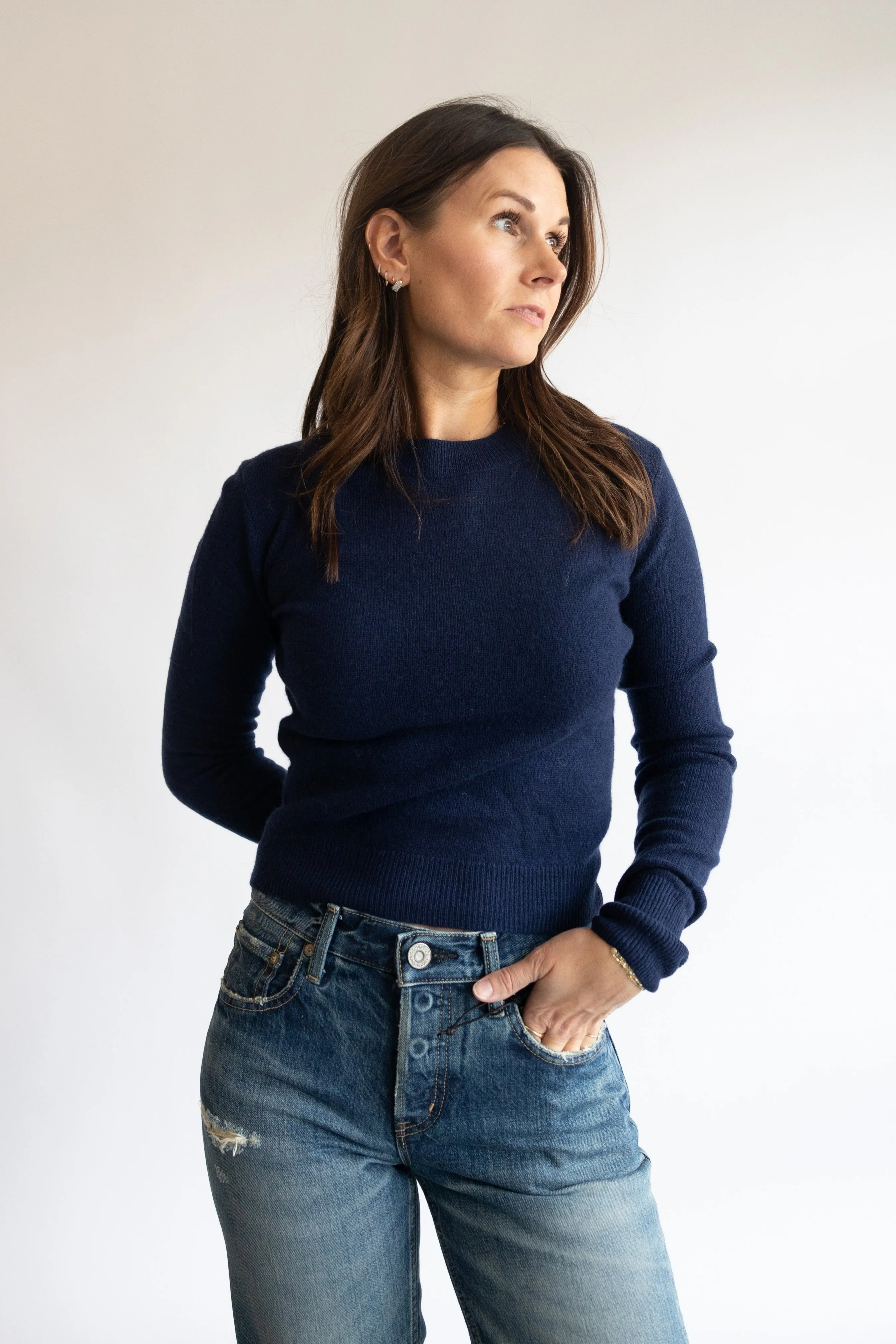 Francis Top - Navy