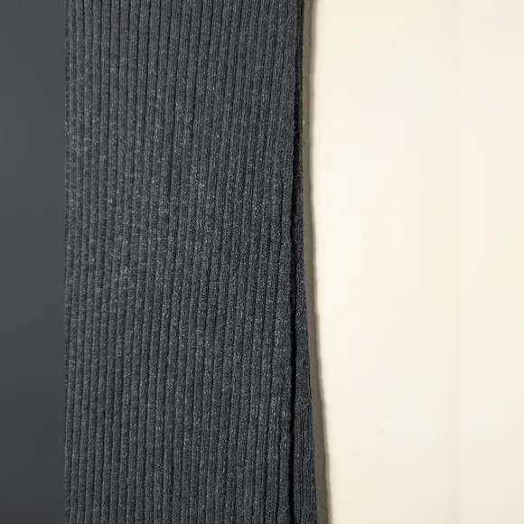 Free people skirt ribbed midi better days long sweater skirt w split cozy