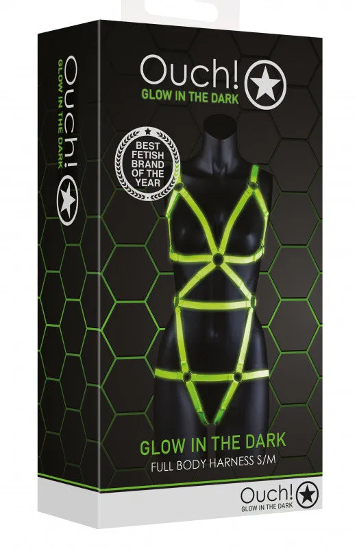 Full Body Harness - Small / Medium - Glow in the  Dark