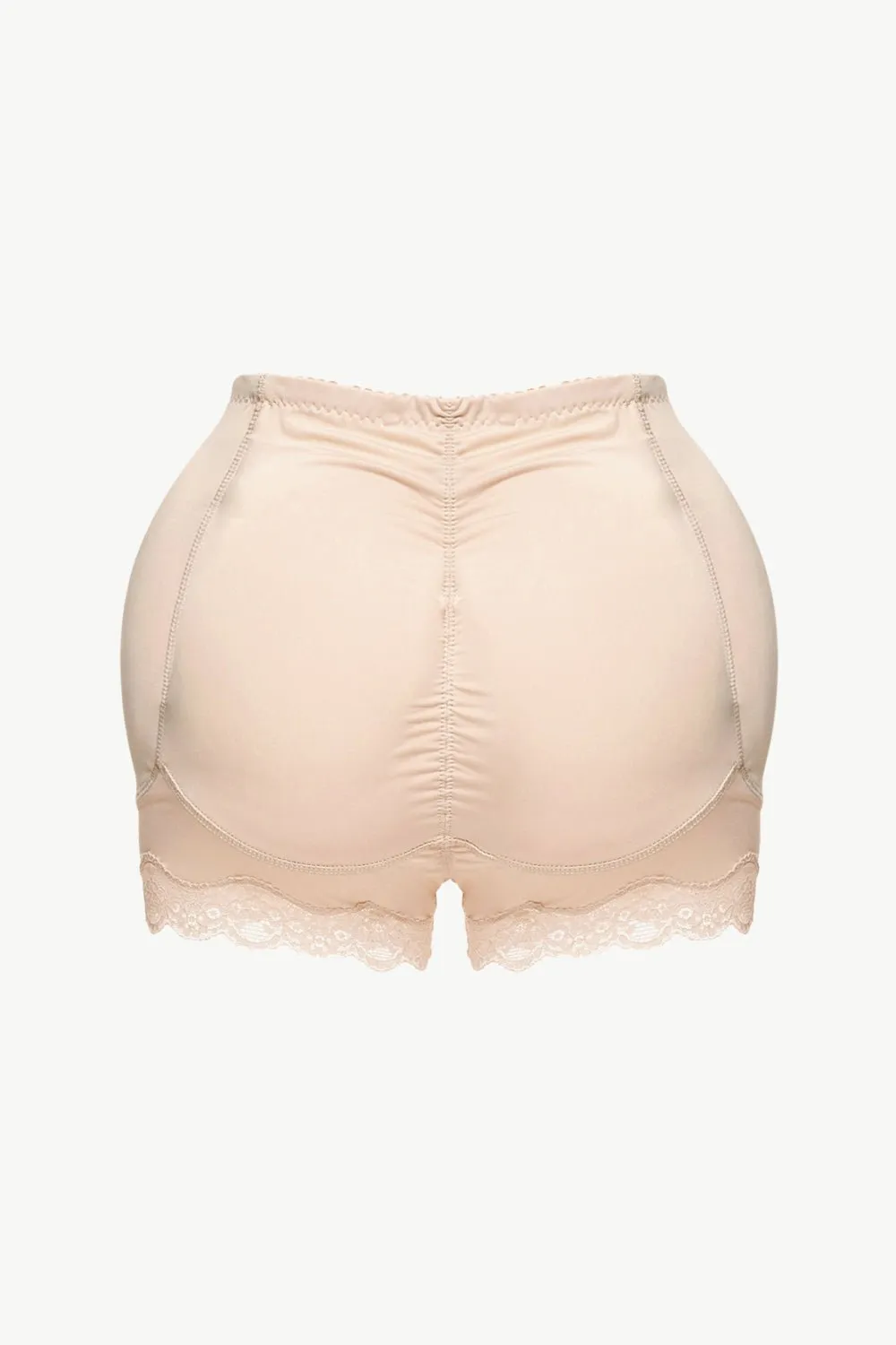 Full Size Lace Trim Shaping Shorts