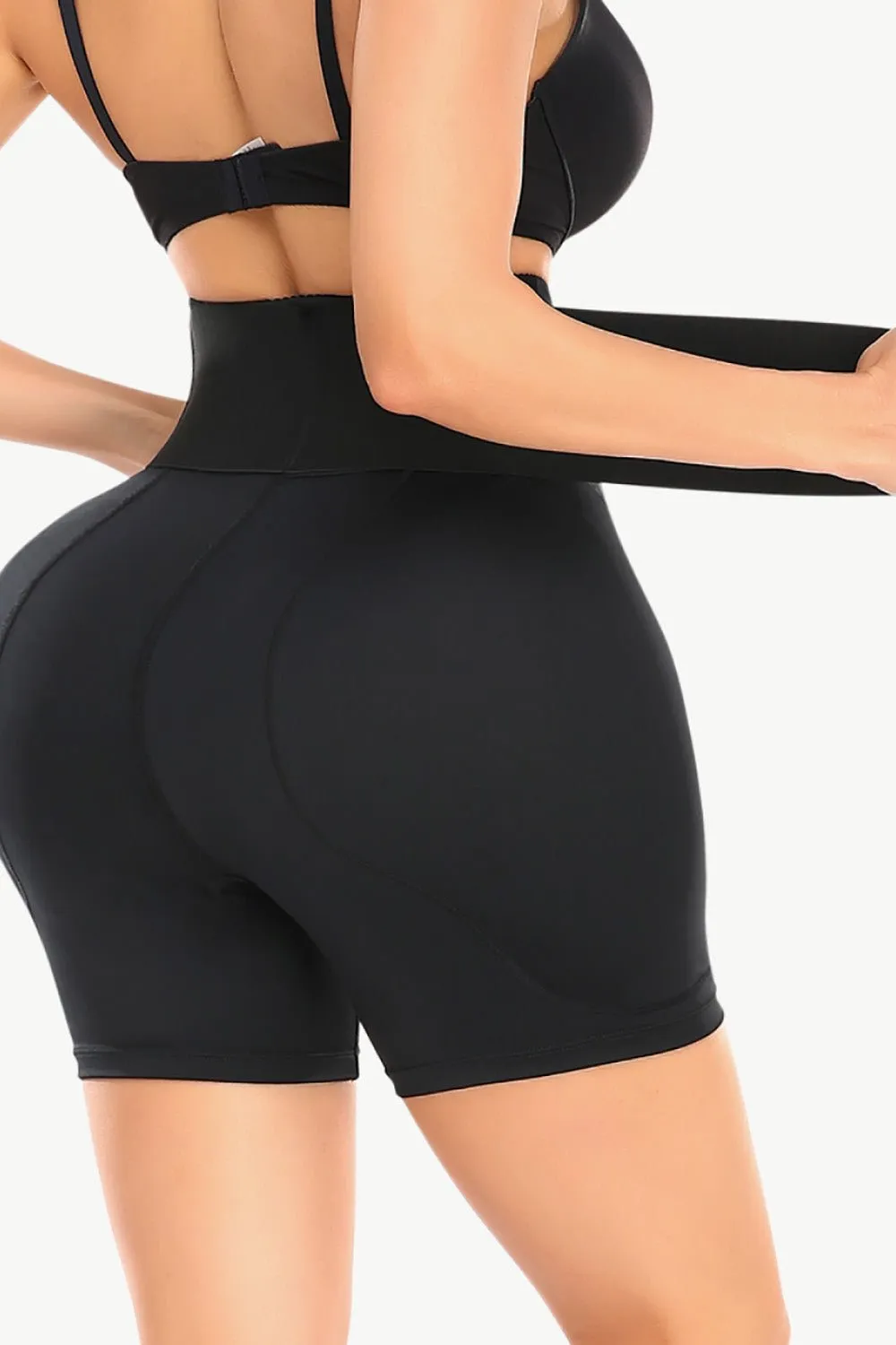 Full Size Removable Pad Shaping Shorts