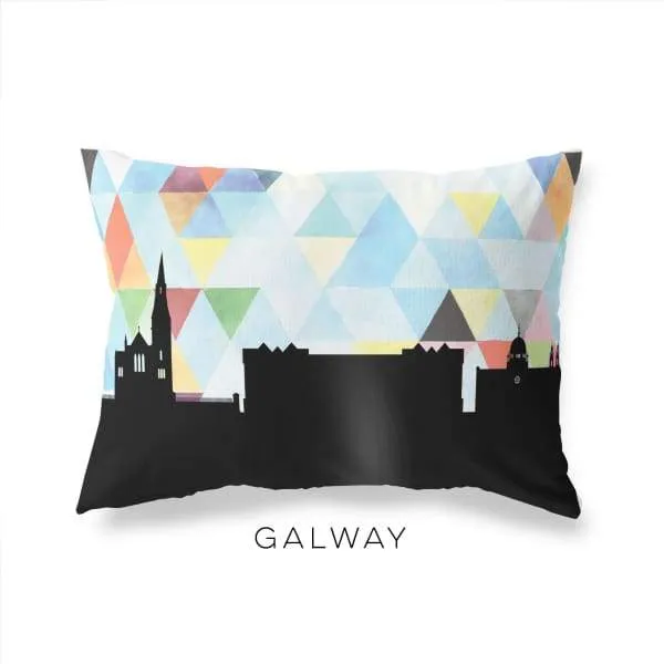 Galway, Ireland geometric skyline