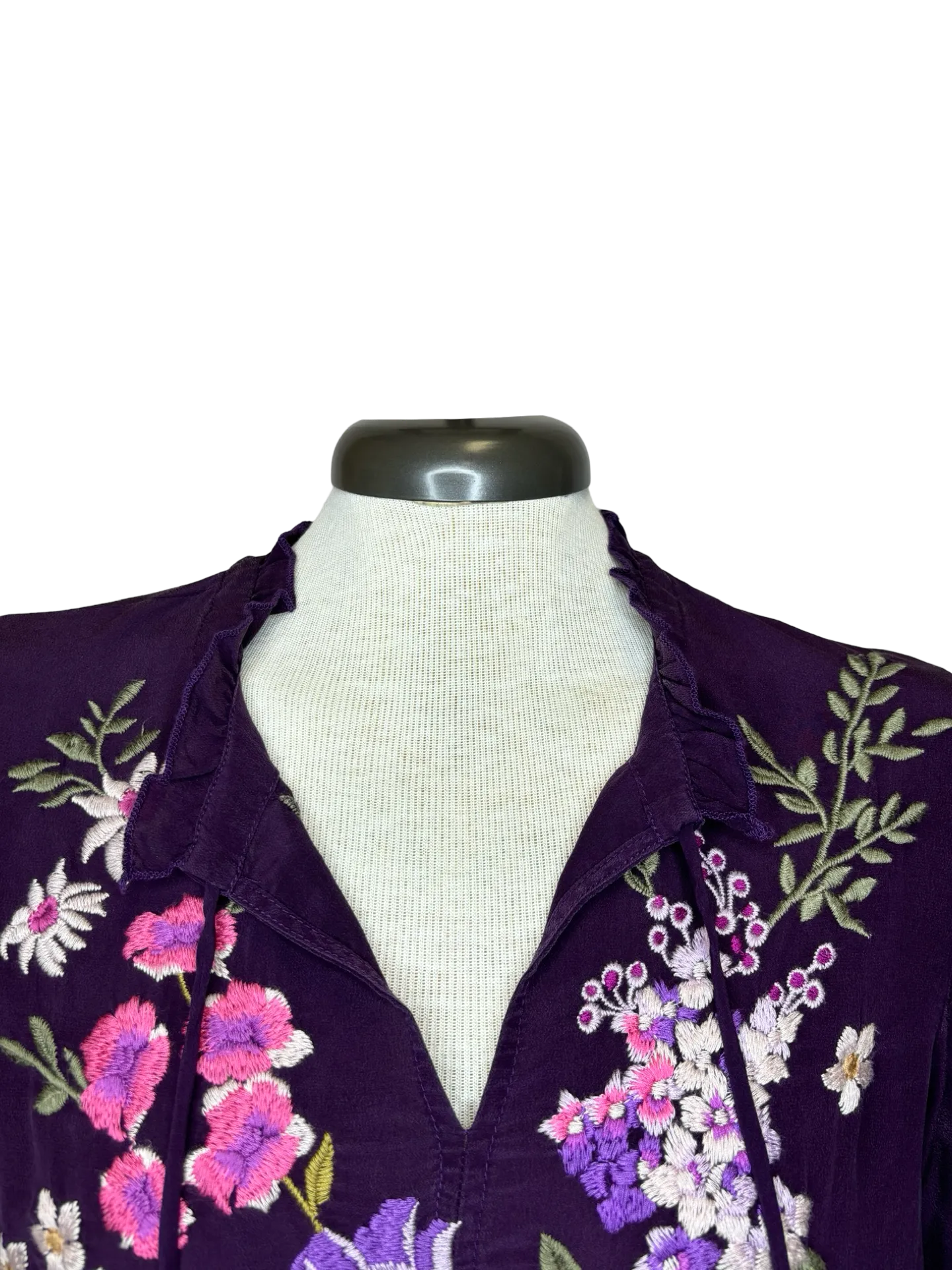 Georgiana Field Blouse Plum