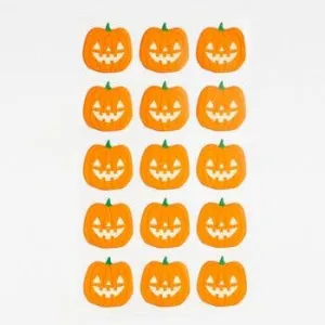 Glow in the Dark Pumpkin Stickers