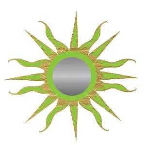 GLOW-IN-THE-DARK: Sun