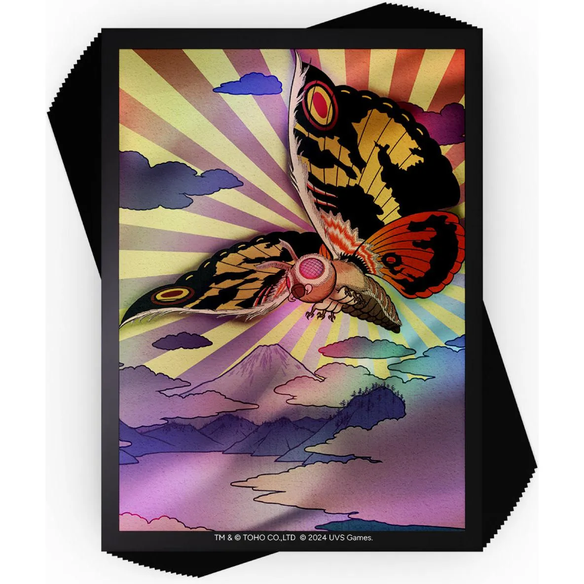 Godzilla Art Sleeves: Mothra, 100 ct