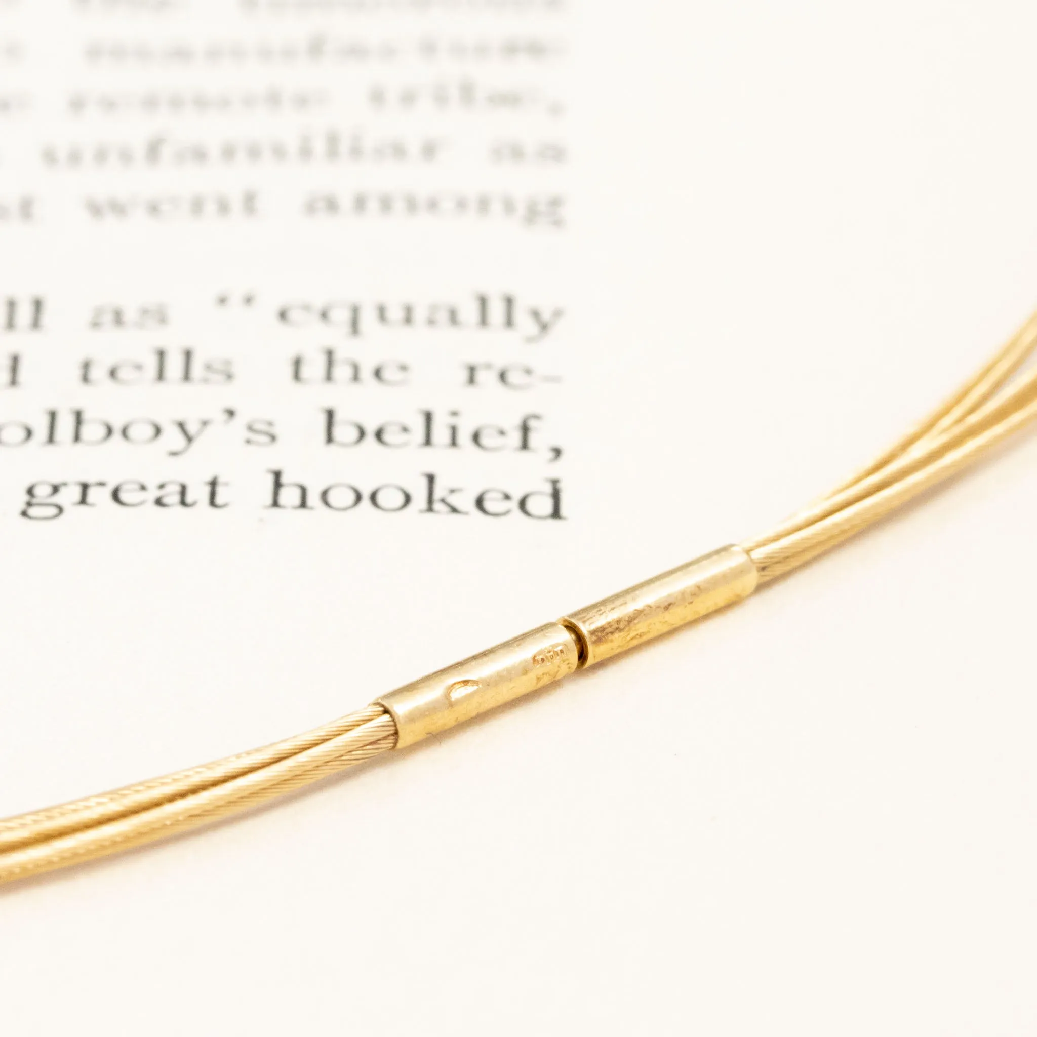 Gold Coil Necklace, by Dinh Van