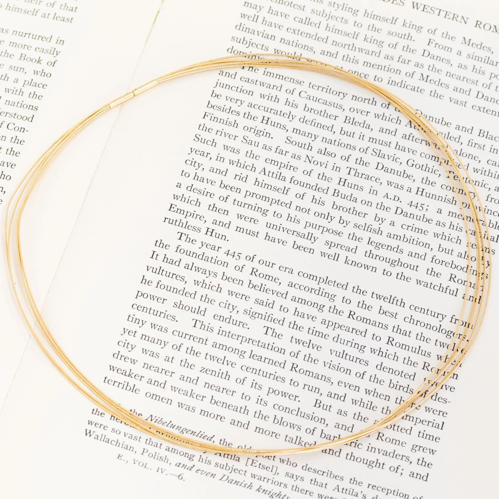 Gold Coil Necklace, by Dinh Van