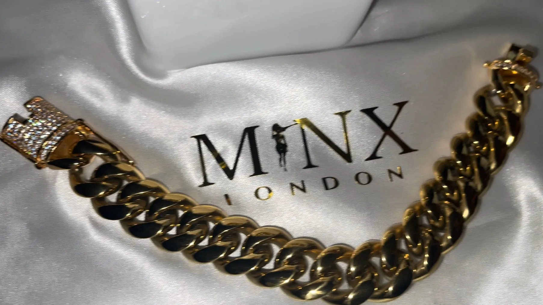 Gold Cuban Link Chain | Gold Cuban Link Necklace | Gold Cuban Link Bracelet | Iced Out Chain | Gold Iced Out Chain | Big Cuban Link Chain