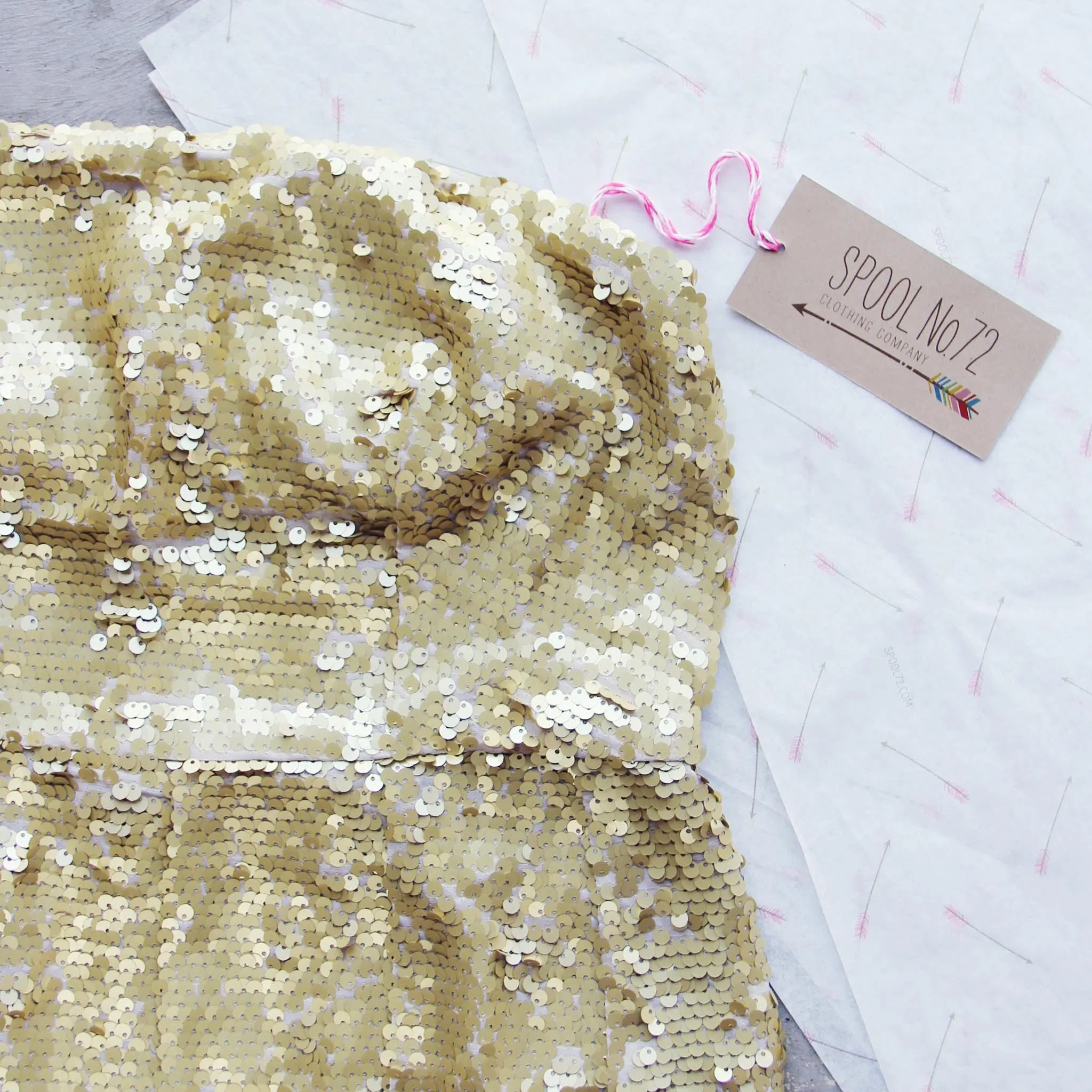 Golden Mermaid Party Dress