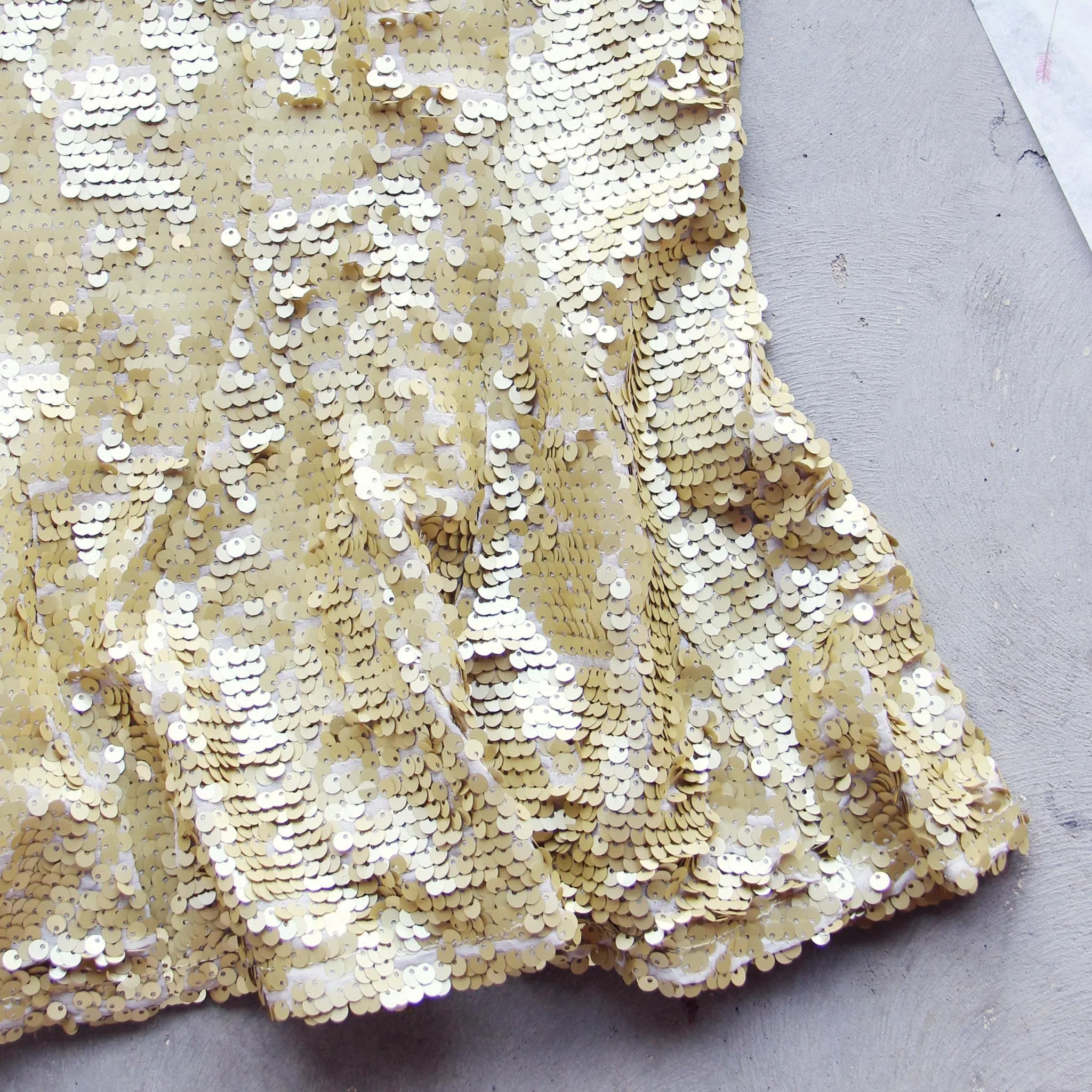 Golden Mermaid Party Dress