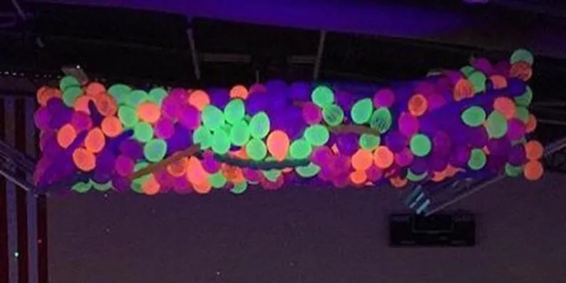 Green Neon Party Balloons