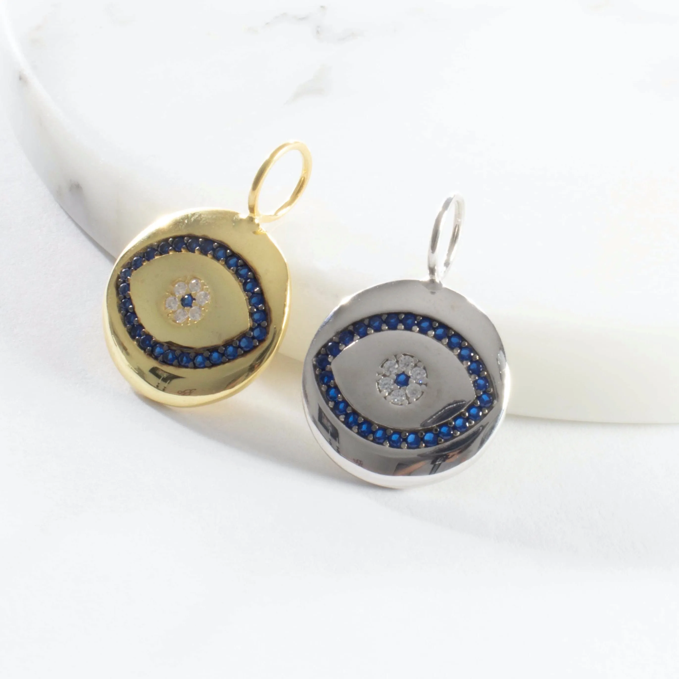 Guardian Eye Charm - Silver or Gold