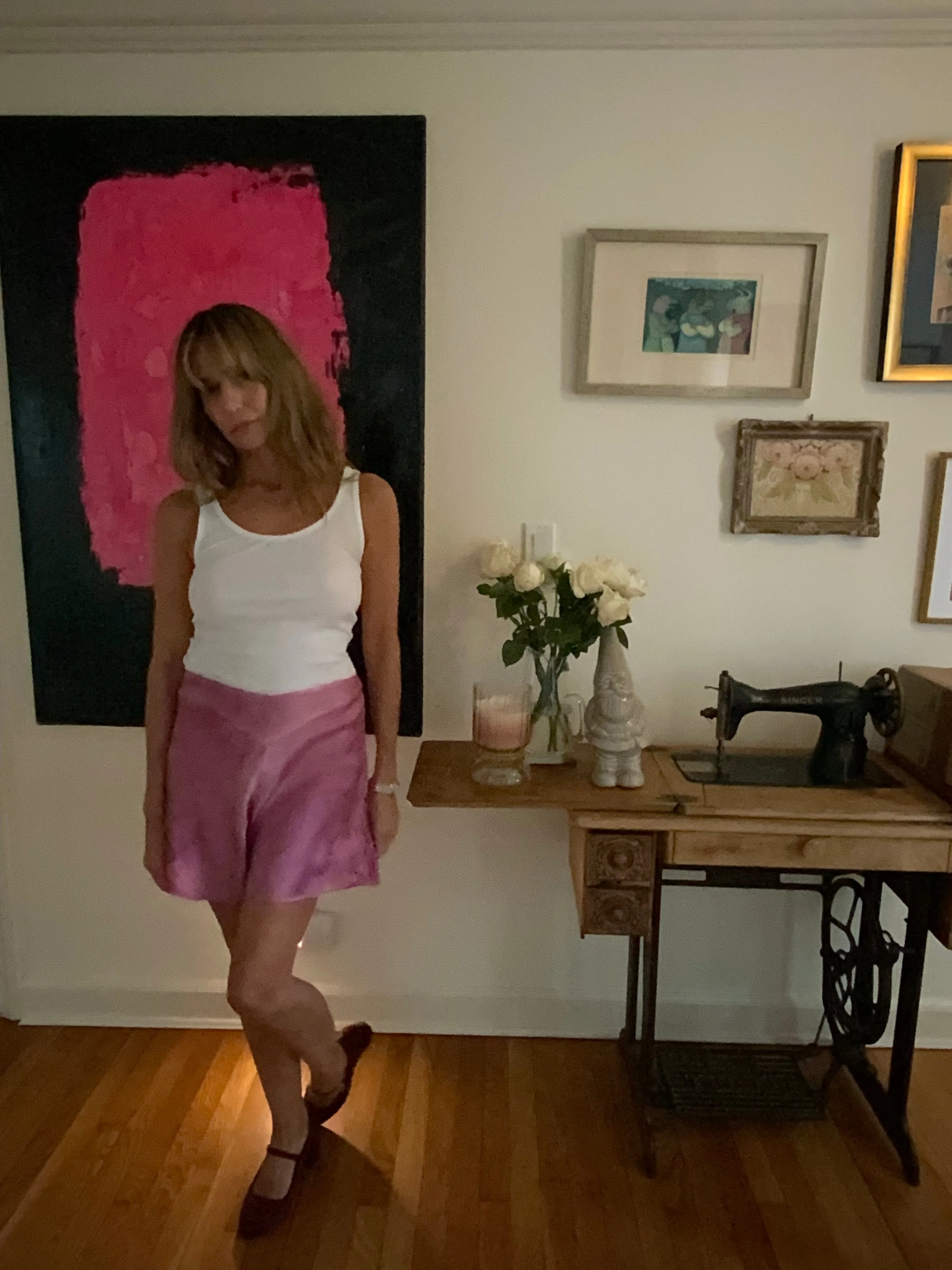 Hand dyed Silk Tap Pants - 30s -30F