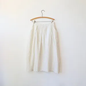 Hannoh Wessel Soft Cotton Skirt - Pin Stripe