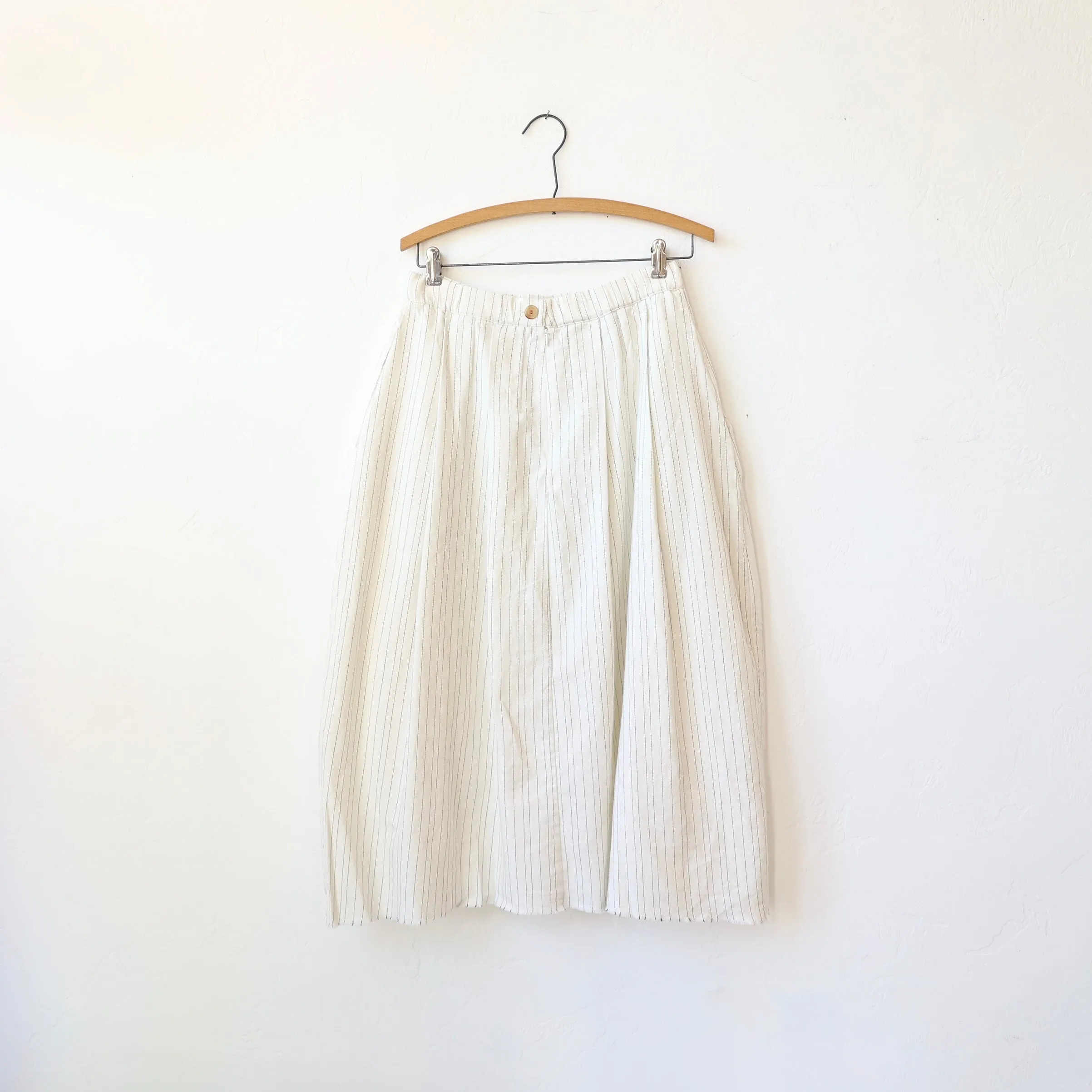 Hannoh Wessel Soft Cotton Skirt - Pin Stripe