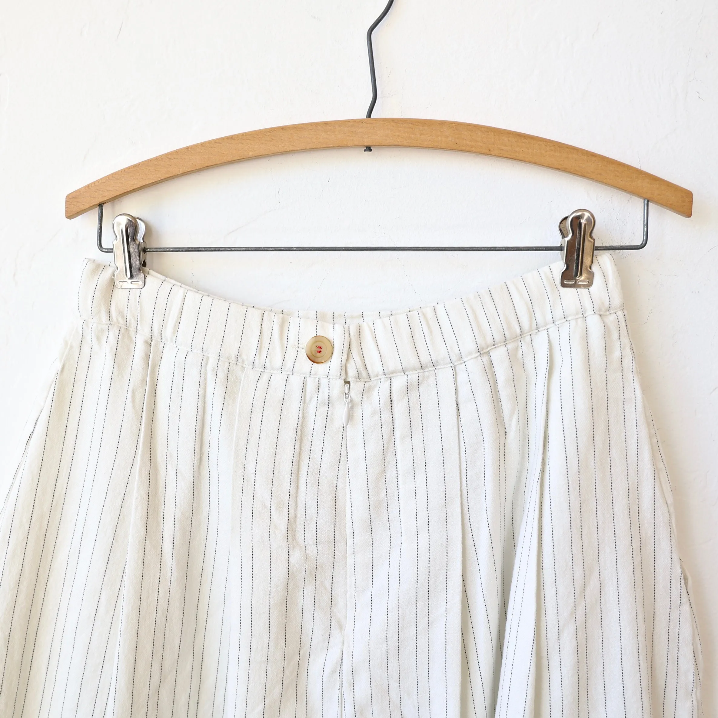 Hannoh Wessel Soft Cotton Skirt - Pin Stripe