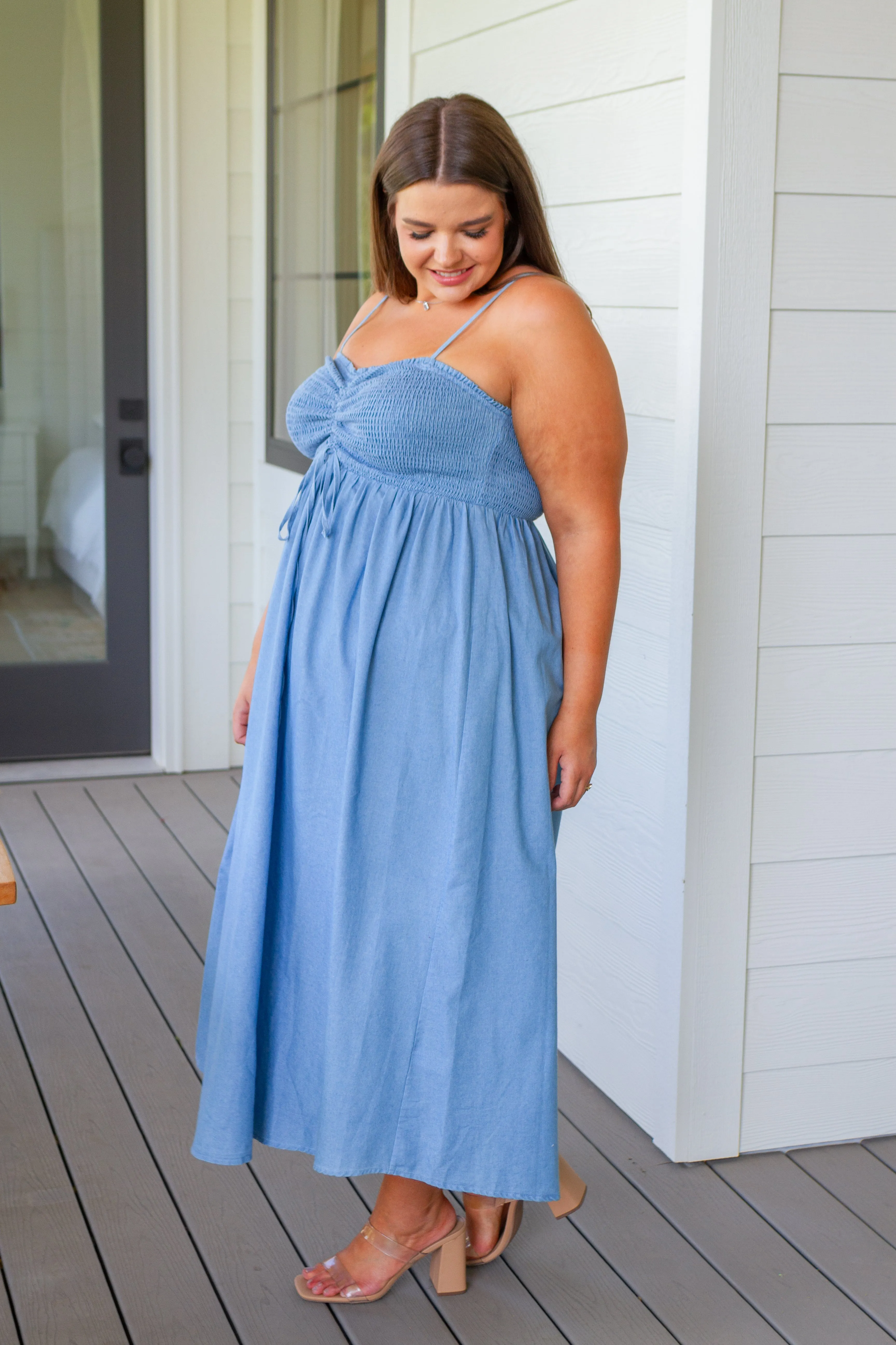 Hazel Blues® |  Carolina in My Mind Maxi Dress