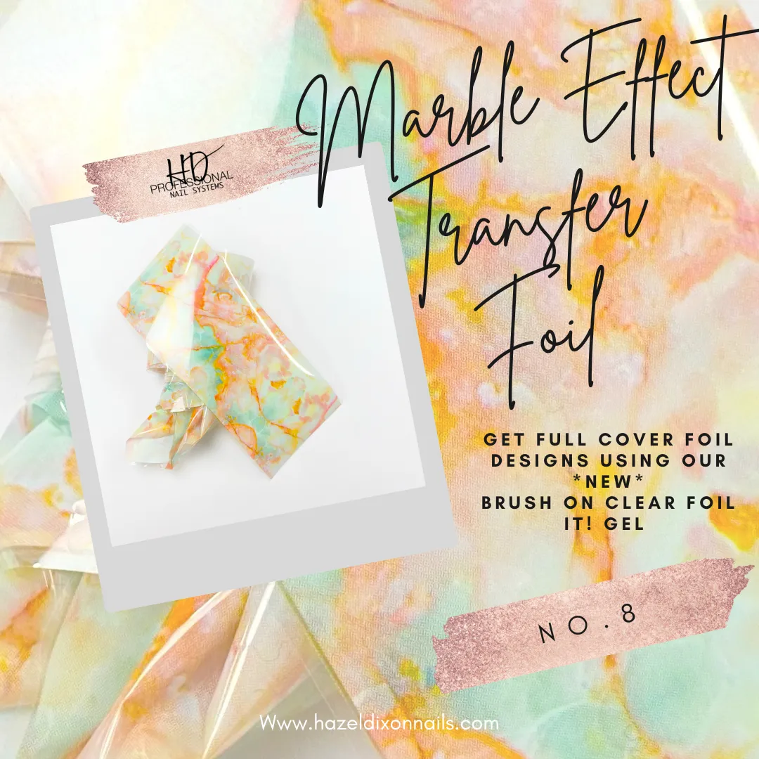 HD Marble Effect Transfer Foil - No.8
