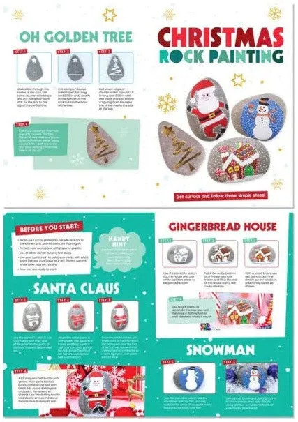 Hinkler | Christmas Rock Painting Kit