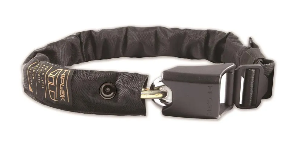 Hiplok - 10mm Wearable Gold Chain Lock