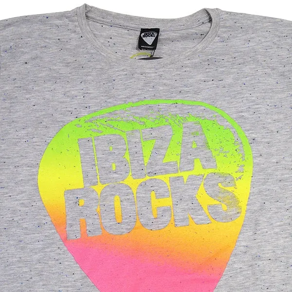 Ibiza Rocks Rainbow Slub Men's T-Shirt
