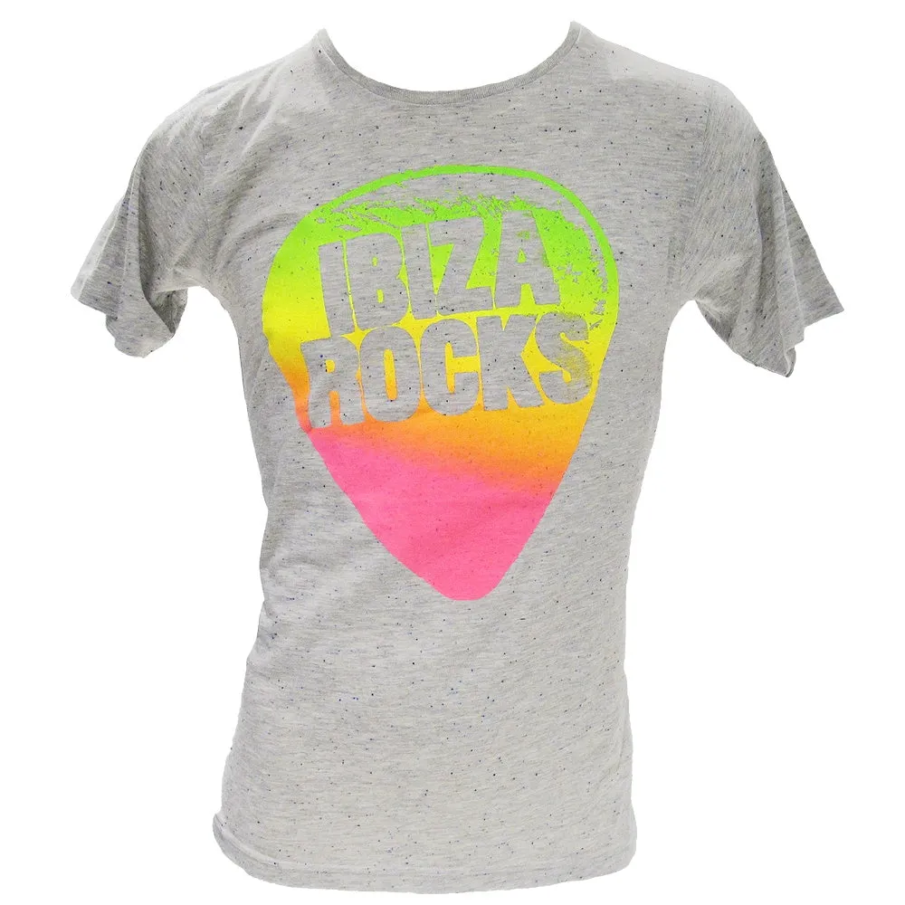 Ibiza Rocks Rainbow Slub Men's T-Shirt