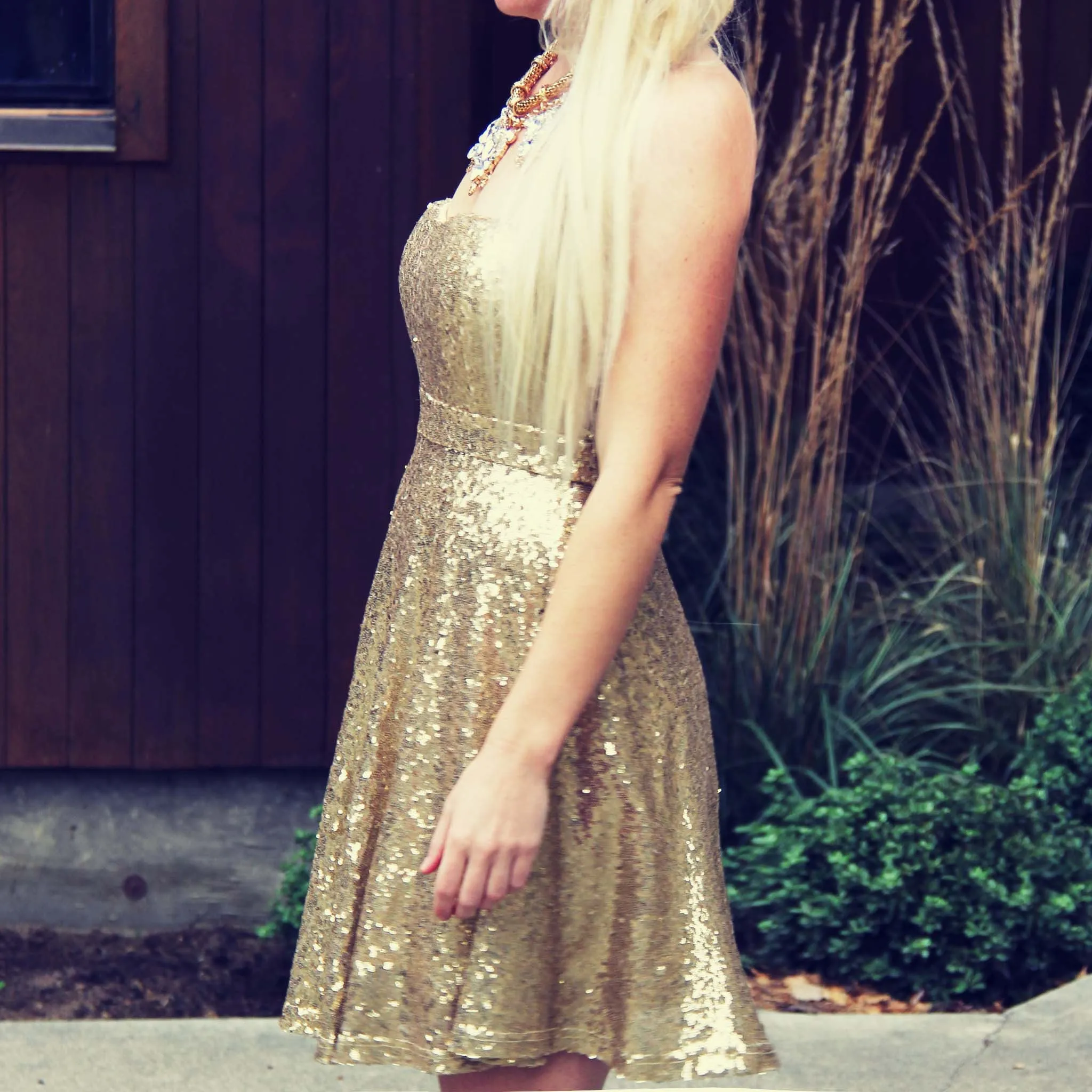 Ice Storm Party Dress