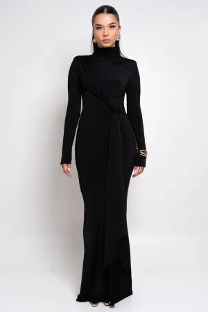 Ilayda Black Dress