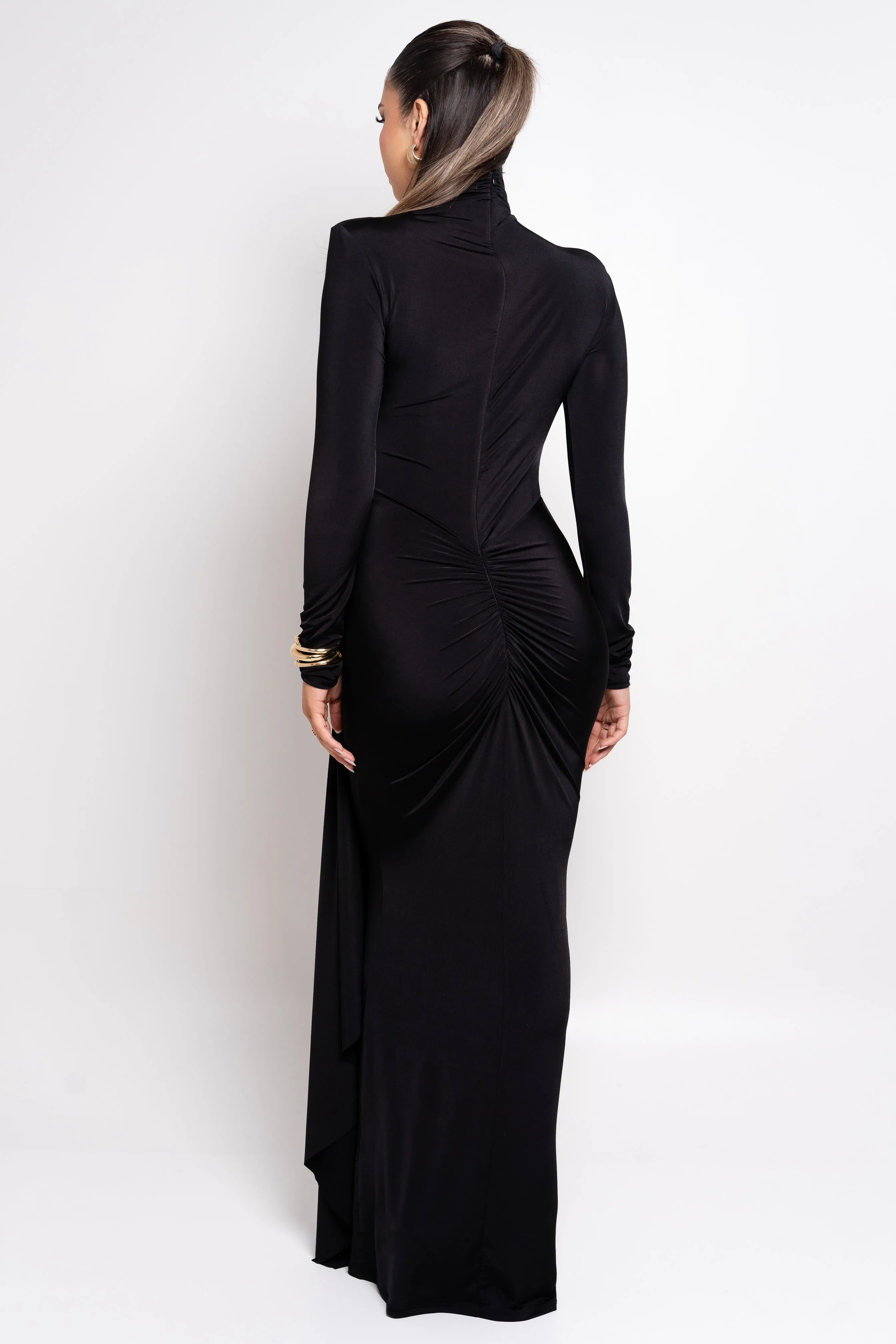 Ilayda Black Dress