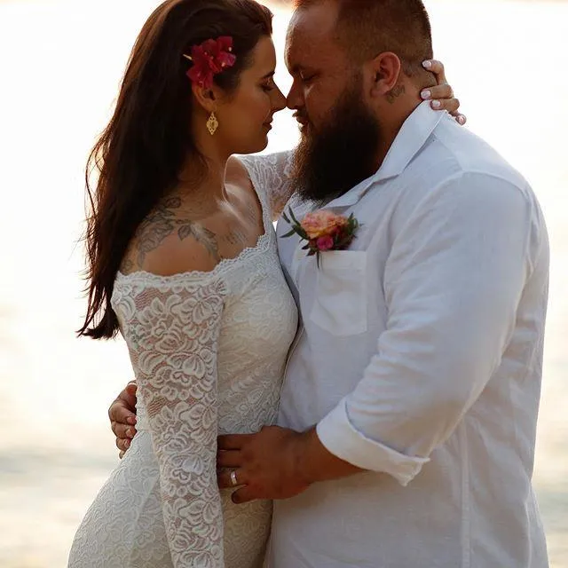 Ivory off Shoulder Mermaid  Wedding Dress #1214