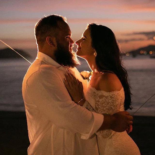 Ivory off Shoulder Mermaid  Wedding Dress #1214