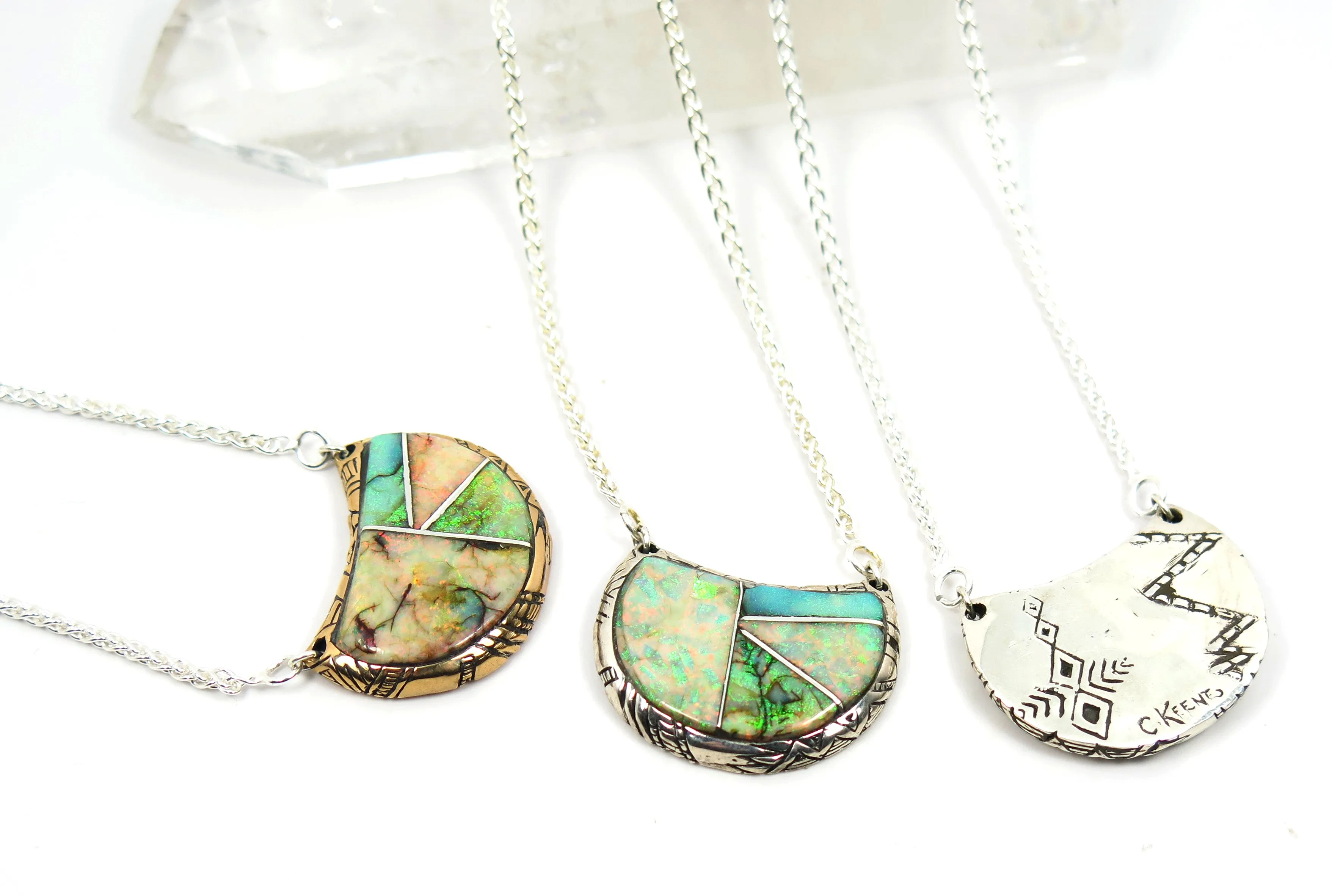 Ixchel Crescent Necklace