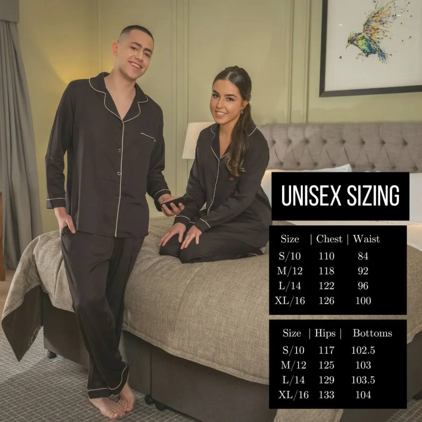 Jo Browne Luxury Unisex Bamboo Pyjamas