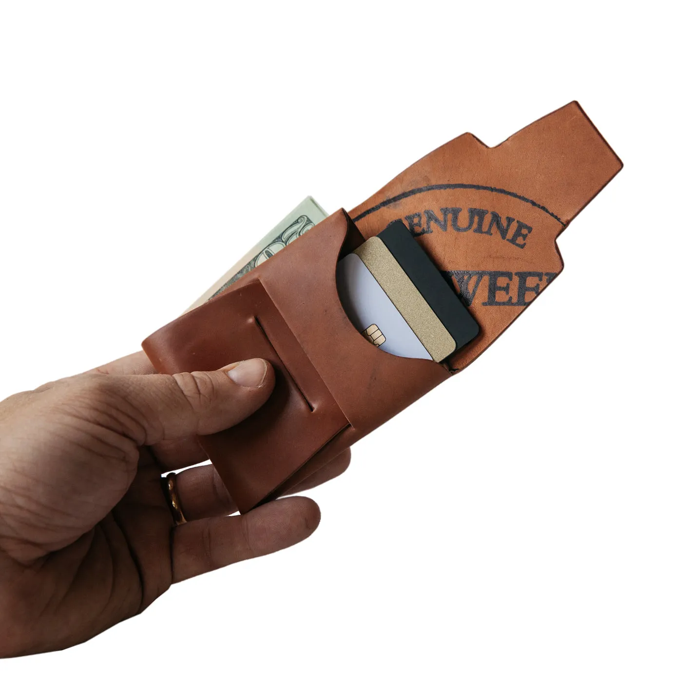 Johnny Wallet - Natural Shell Cordovan