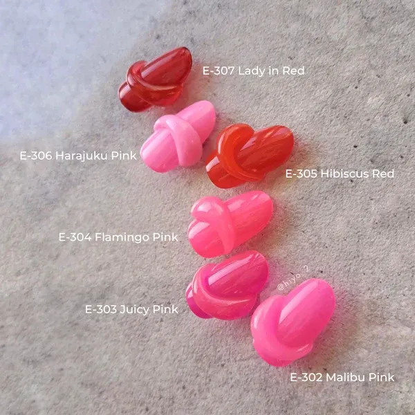 K- E-304 Flamingo Pink  Color Gel 2.5g
