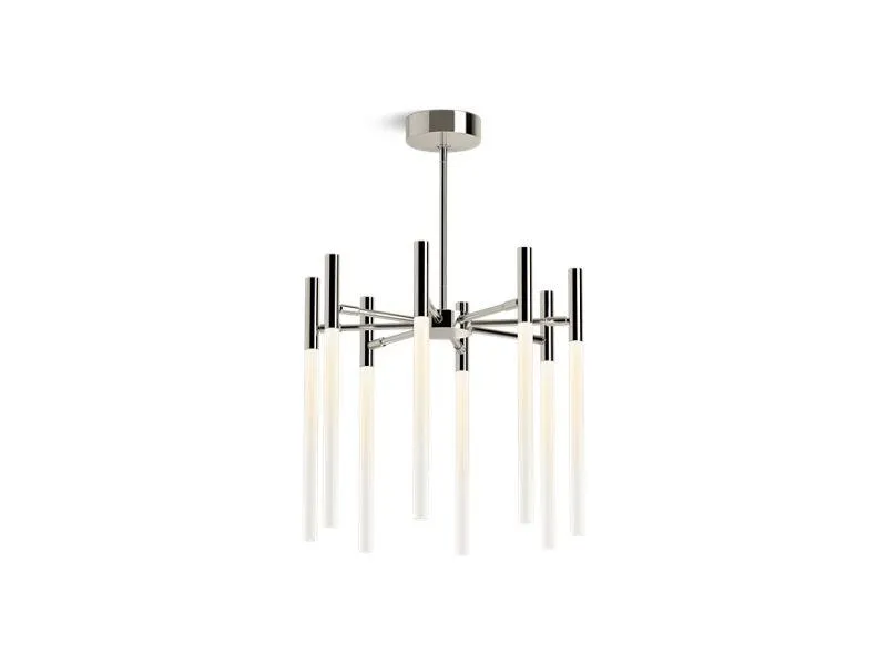 KOHLER K-23459-CHLED Components Eight-light LED chandelier