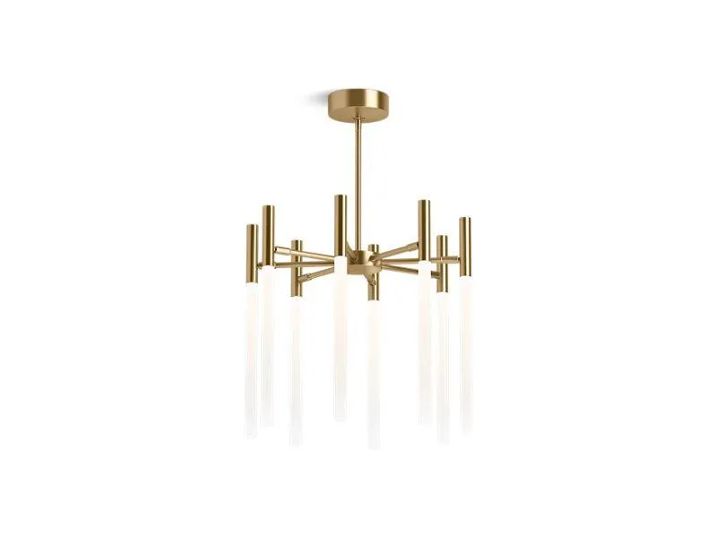 KOHLER K-23459-CHLED Components Eight-light LED chandelier