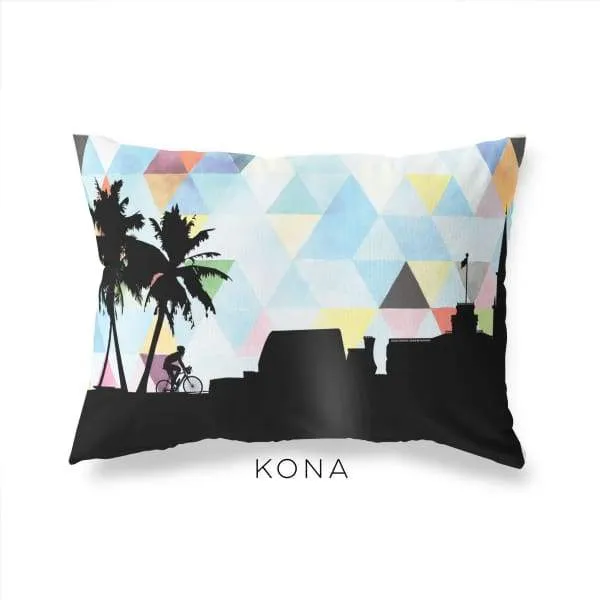 Kona, Hawaii geometric skyline
