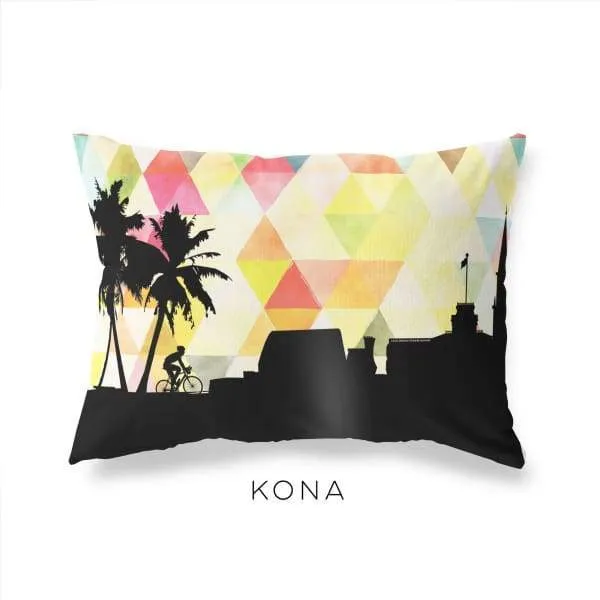 Kona, Hawaii geometric skyline