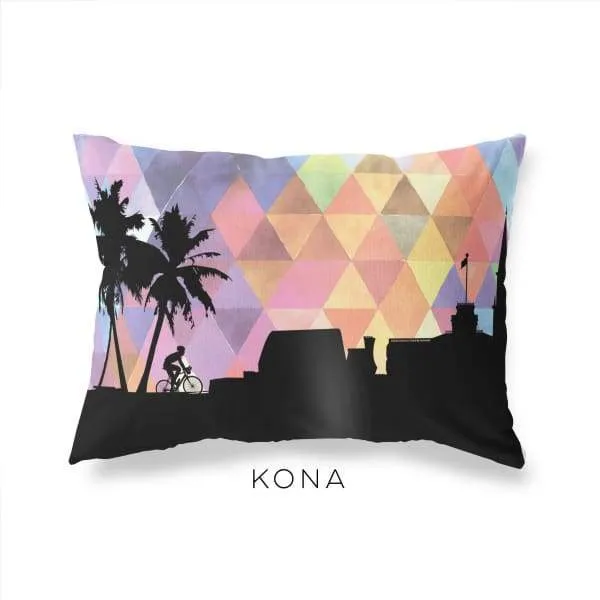Kona, Hawaii geometric skyline