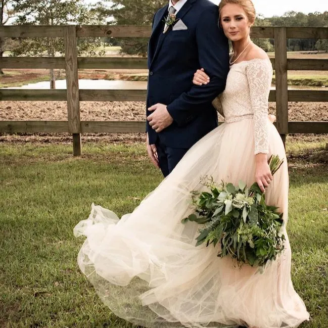 Lace and Tulle Dress #1134