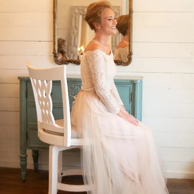 Lace and Tulle Dress #1134