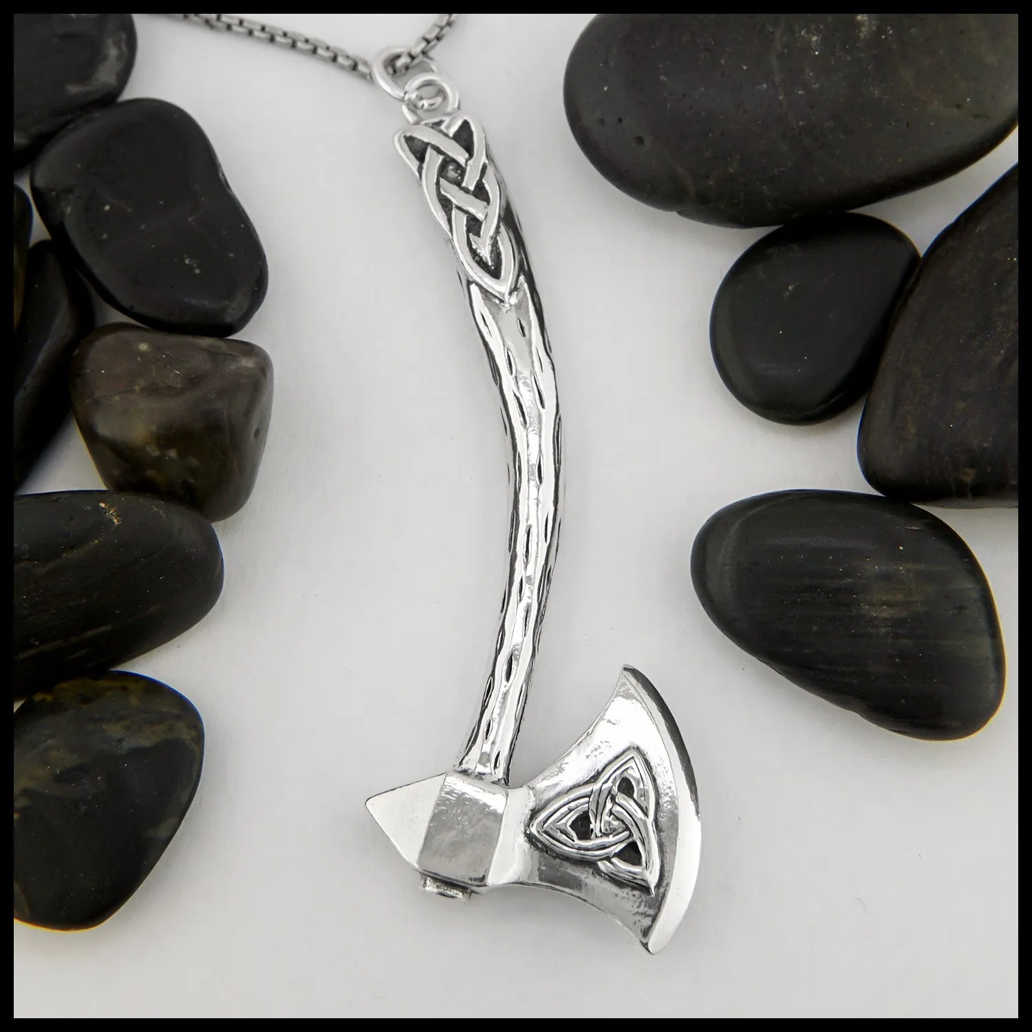 Large Celtic Axe Pendant