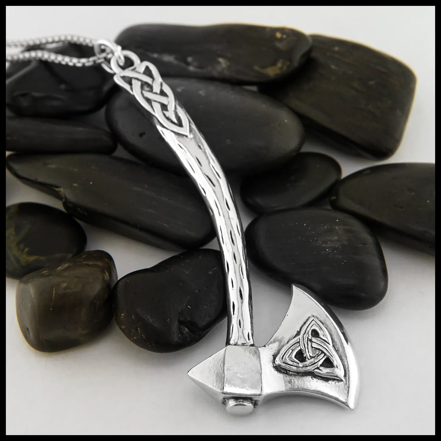 Large Celtic Axe Pendant