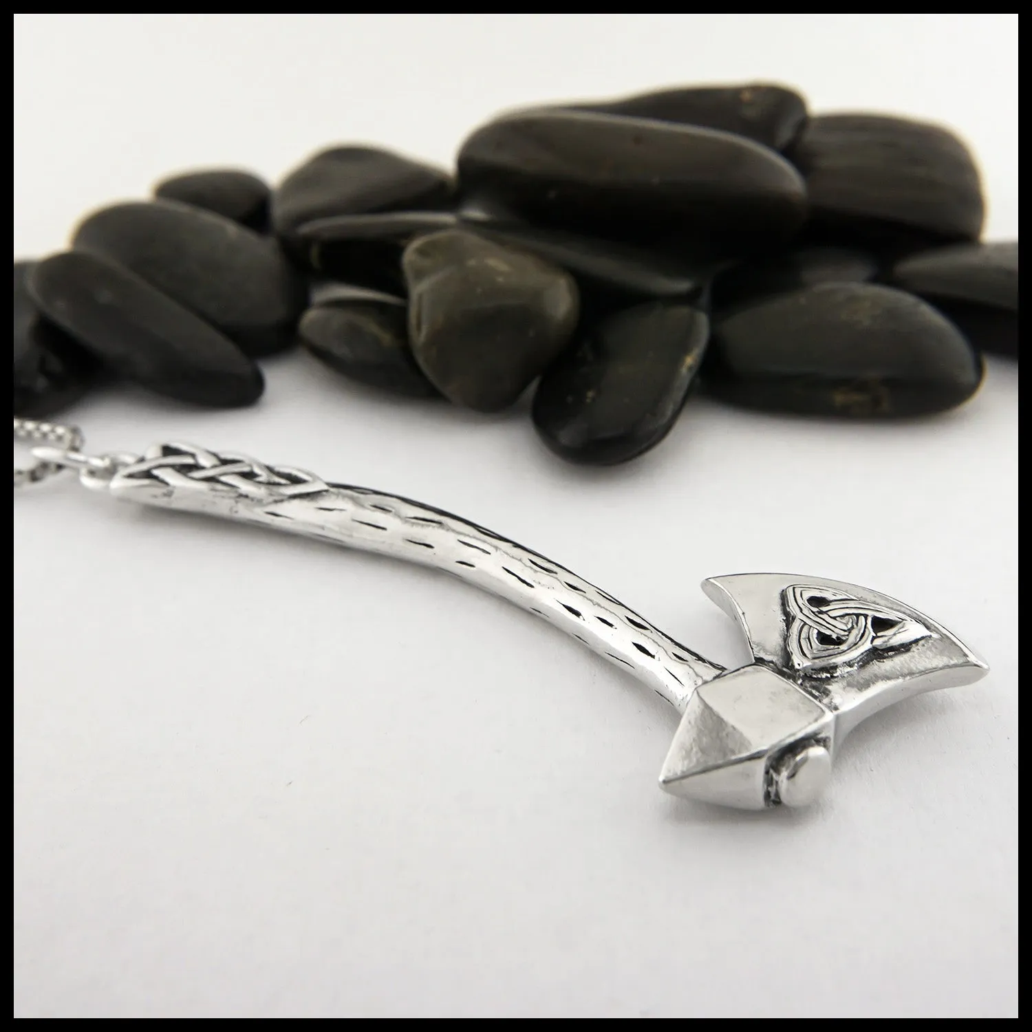 Large Celtic Axe Pendant