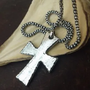 Large Cross Necklace-Old World/Medieval Style