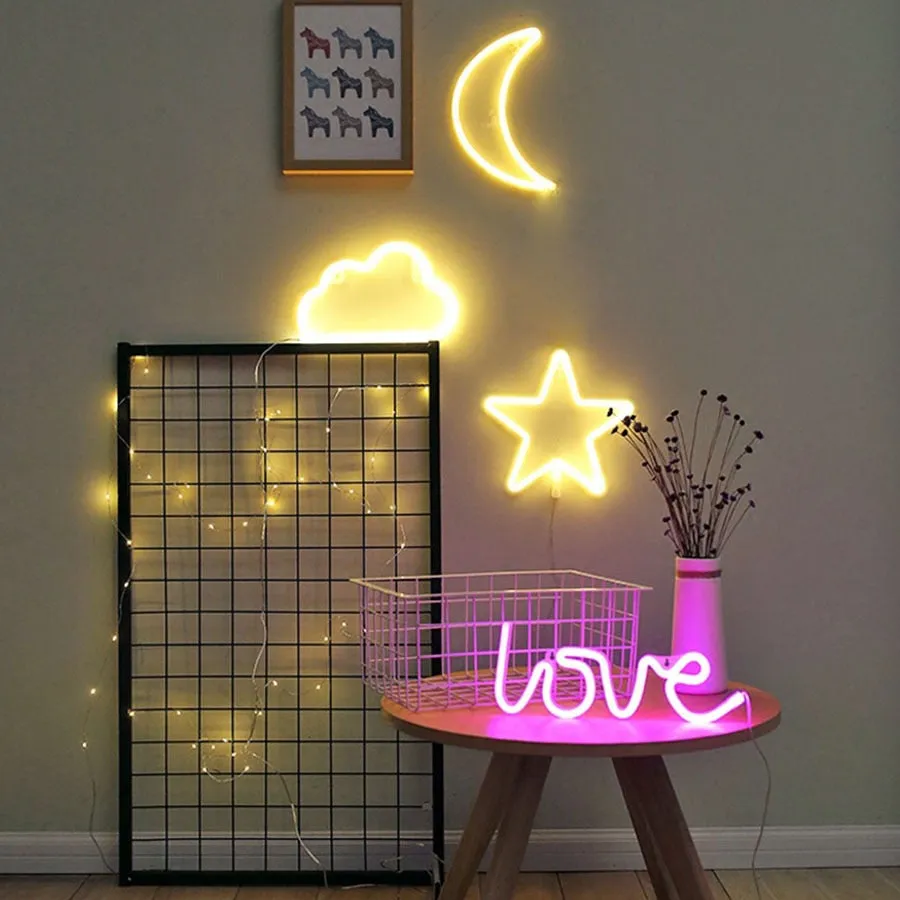 led light battery USB Charging Party decorative Glow Lights