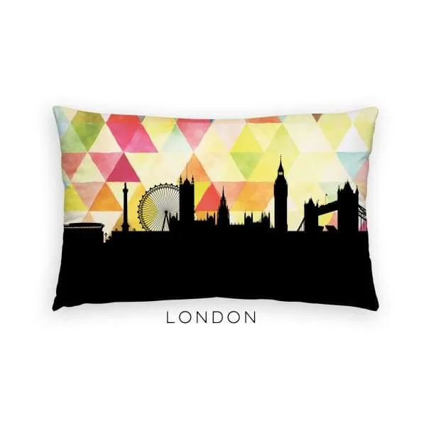 London, England geometric skyline